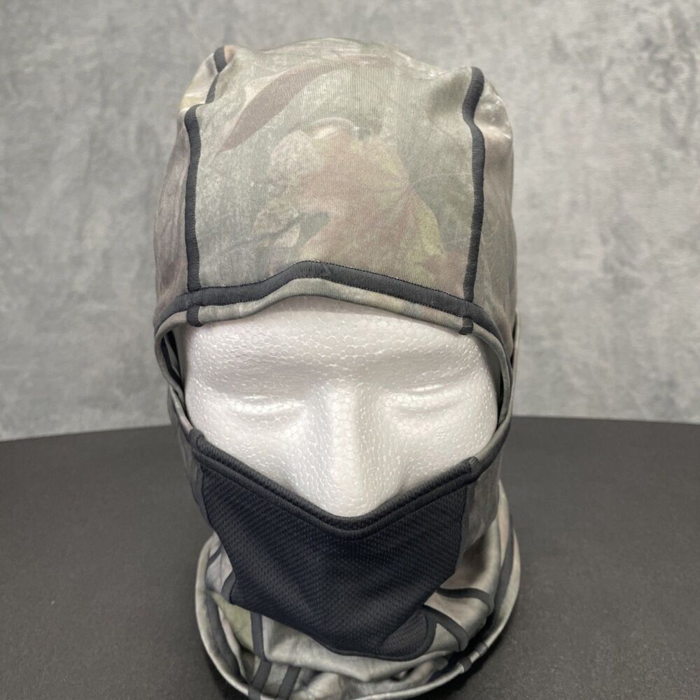 Adidas Alphaskin III Balaclava Camo Hood Ski Mask *FLAW Small Flaw Spot/Area*